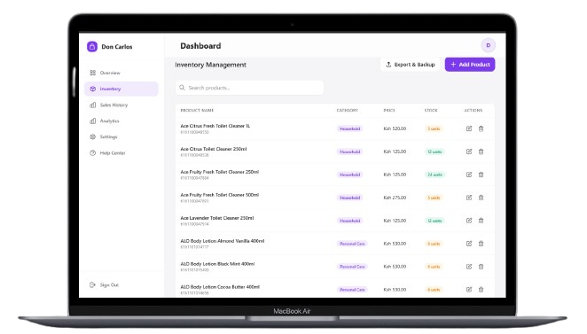 Supermarket POS System